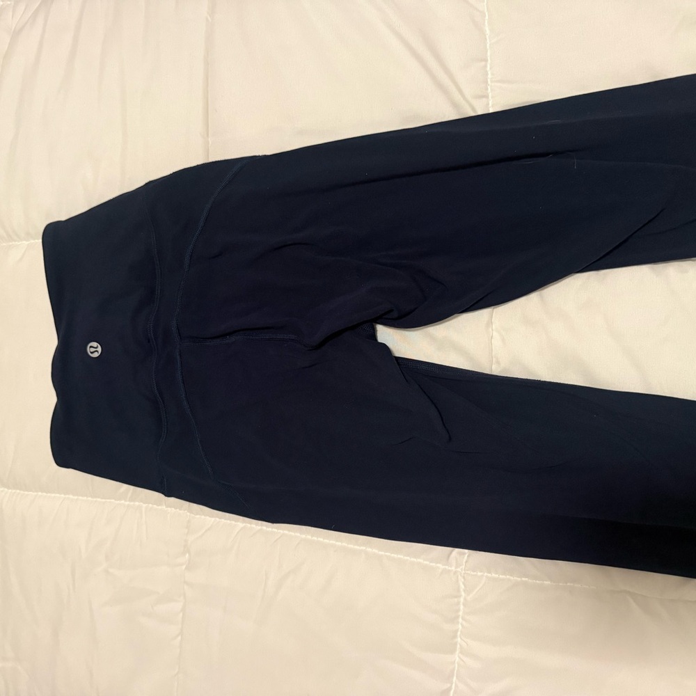 lululemon athletica Navy High-Rise Flare Leggings